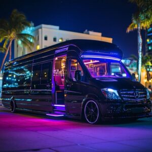 mercedes party bus